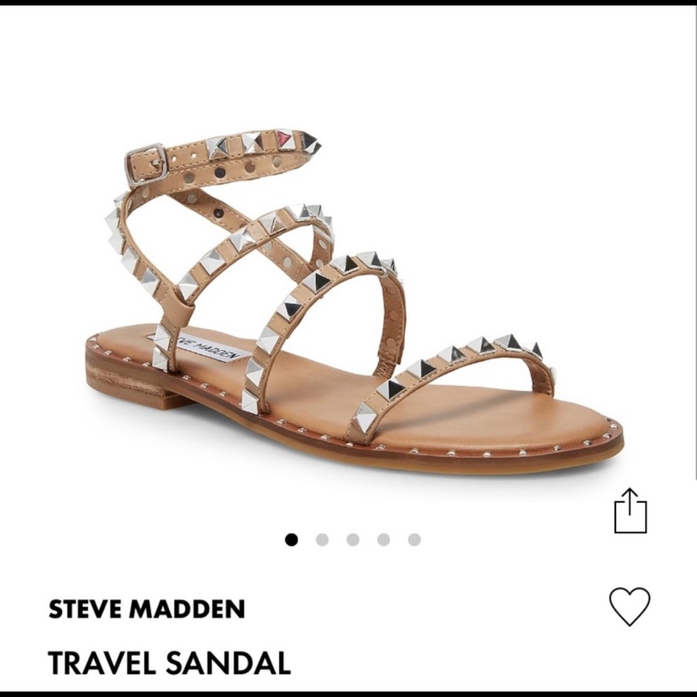 Steve Madden Travel Sandal in tan